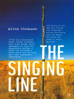 cover image of The Singing Line